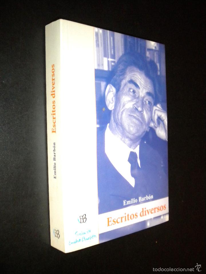 Libros de segunda mano: Escritos diversos / Emilio Barbon - Foto 1