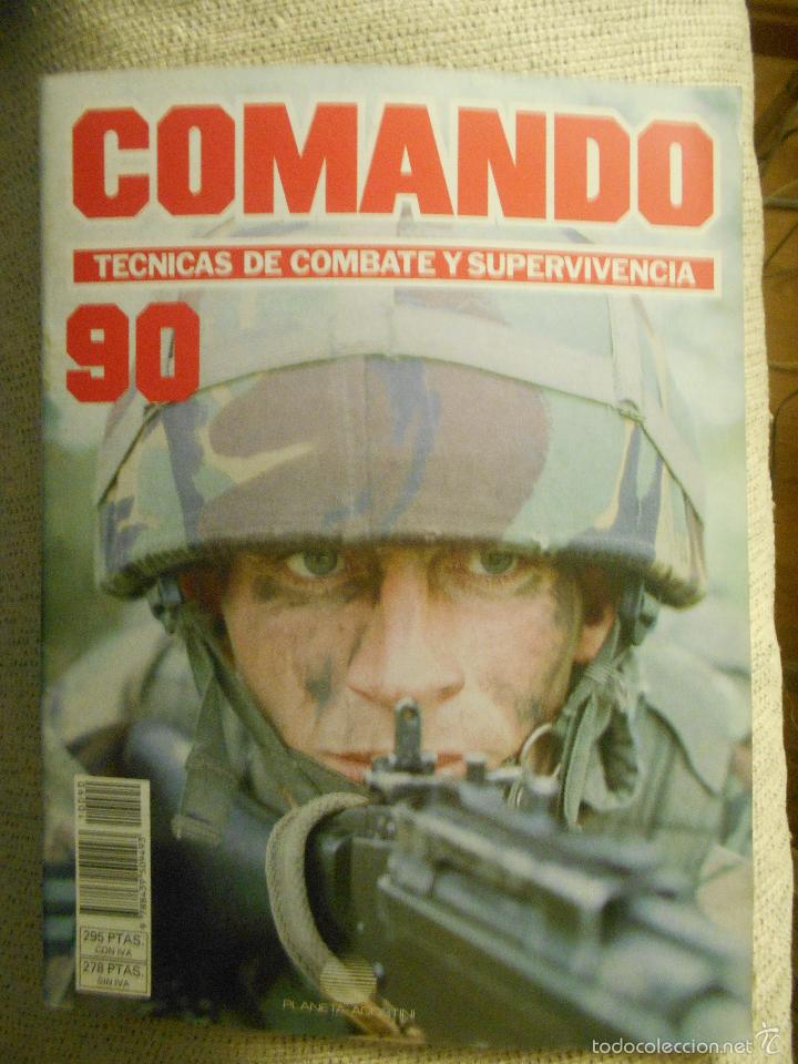 Libros de segunda mano: COMANDO, Tecnicas de combate y supervivencia, 1 Edicion, Numero 90 - Foto 1