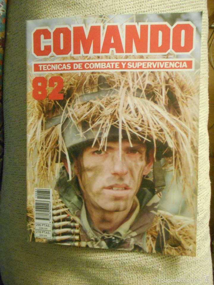 Libros de segunda mano: COMANDO, Tecnicas de combate y supervivencia, 1 Edicion, Numero 82 - Foto 1