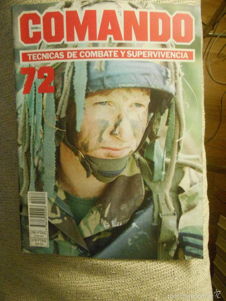 Libros de segunda mano: COMANDO, Tecnicas de combate y supervivencia, 1 Edicion, Numero 72 - Foto 1
