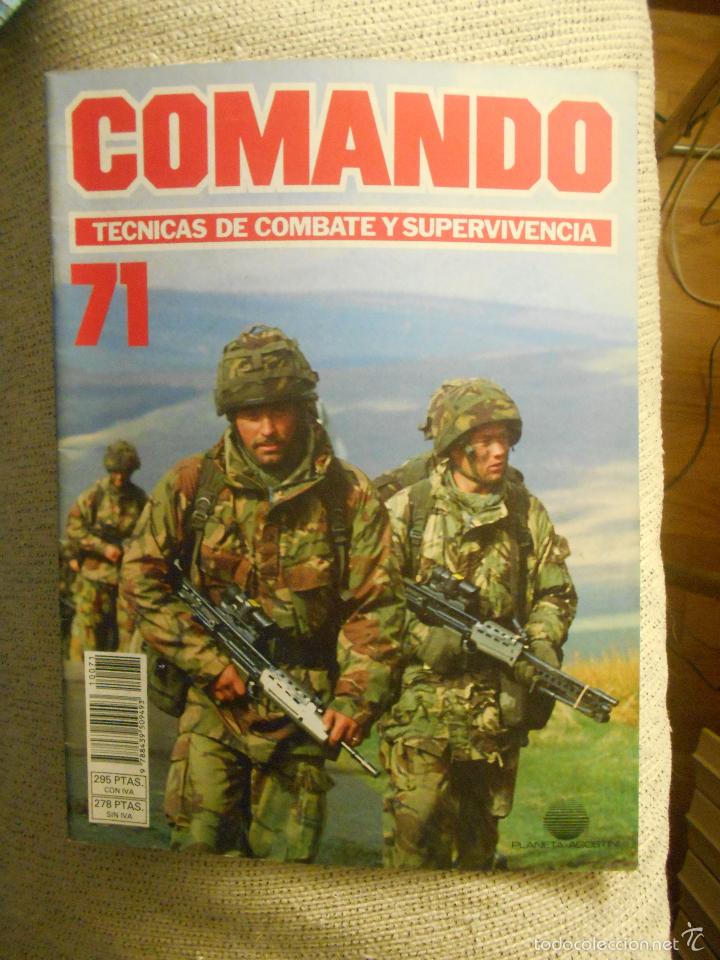 Libros de segunda mano: COMANDO, Tecnicas de combate y supervivencia, 1 Edicion, Numero 71 - Foto 1