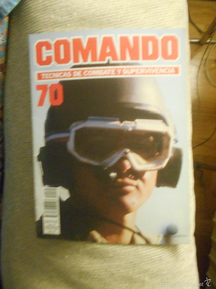 Libros de segunda mano: COMANDO, Tecnicas de combate y supervivencia, 1 Edicion, Numero 70 - Foto 1