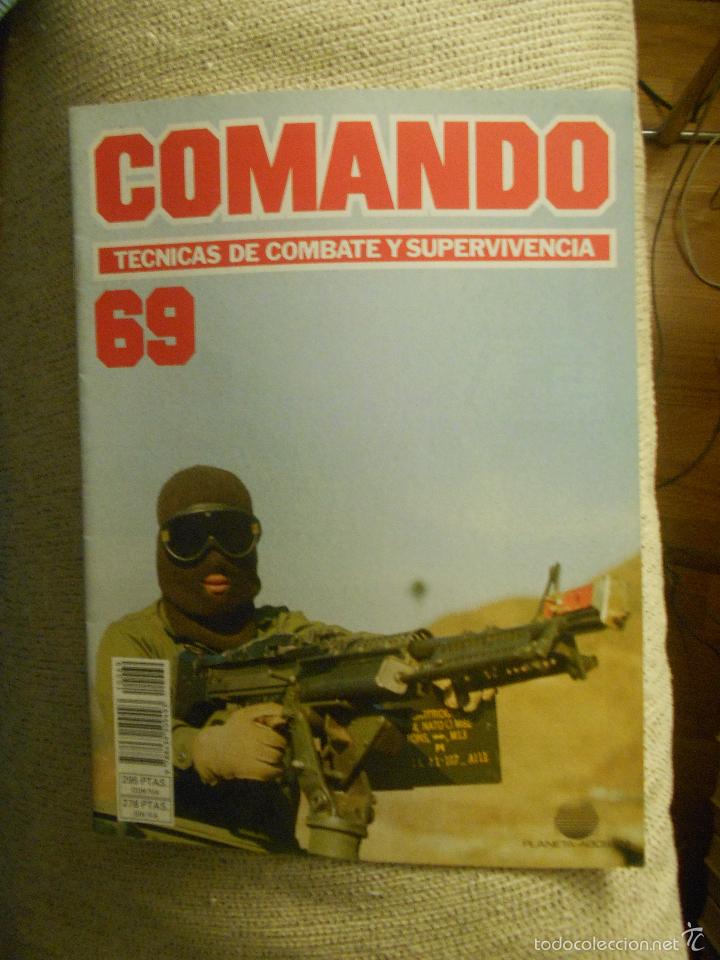 Libros de segunda mano: COMANDO, Tecnicas de combate y supervivencia, 1 Edicion, Numero 69 - Foto 1