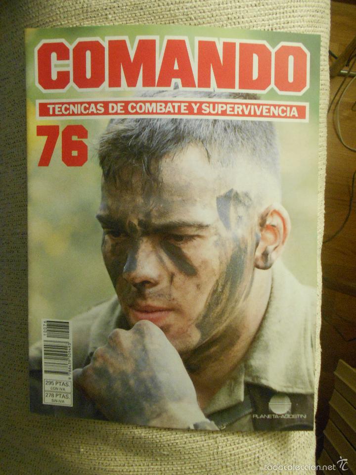 Libros de segunda mano: COMANDO Tecnicas de Combate y supervivencia 1 Edicion Numero 76 - Foto 1
