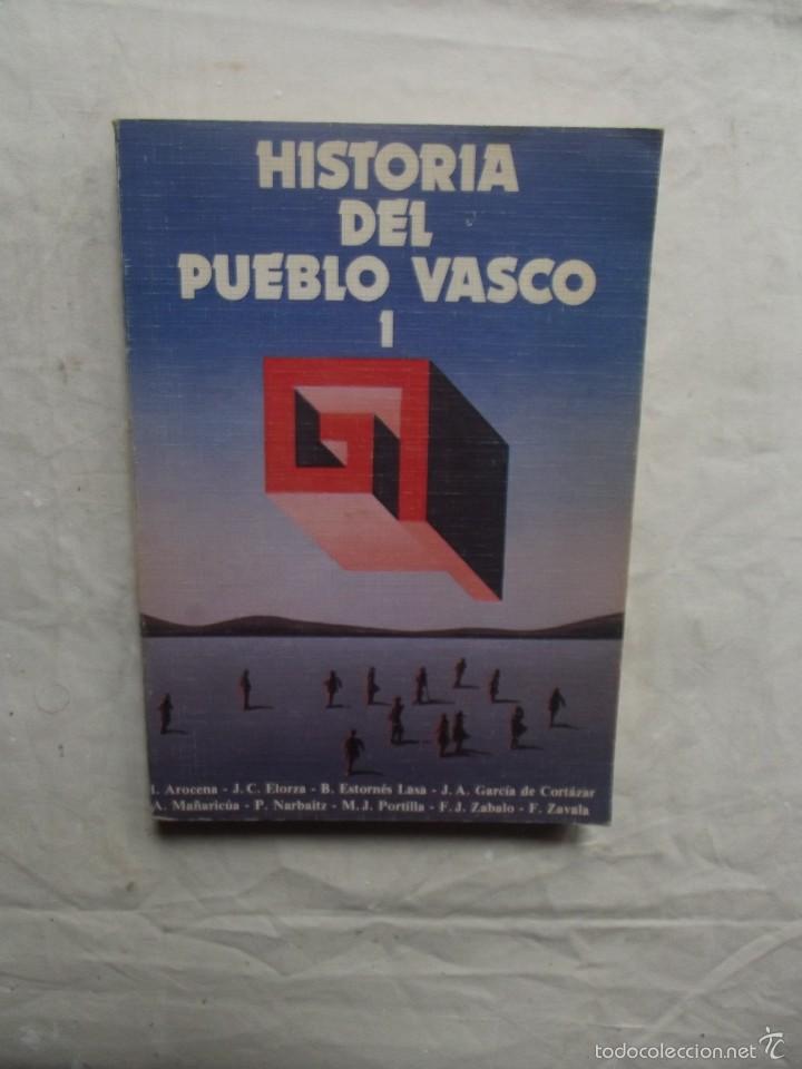 Libros de segunda mano: HISTORIA DEL PAIS VASCO 1 DE VARIOS AUTORES