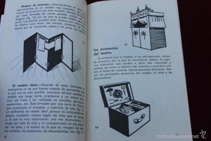 Libros de segunda mano: JUGANDO CON LOS TITERES ILUSTRADO, CPJ. DONCEL, 1&ordf; EDICION 1966 - Foto 4