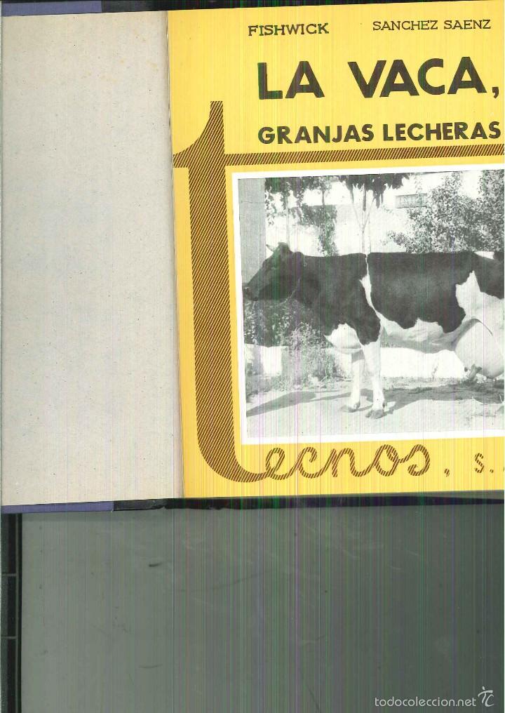 Libros de segunda mano: LA VACA, GRANJAS LECHERAS. W. C. Fishwick y E. S&aacute;nchez Saenz - Foto 1