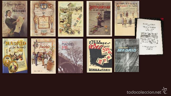 Libros de segunda mano: 11 Facs&iacute;miles de obras sobre Madrid (Descripci&oacute;n, Toros, Teatro, Recuerdos, Costumbres, etc)