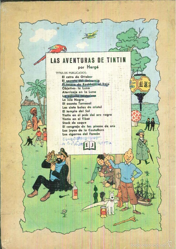 Libros de segunda mano: EL TESORO DE RACKHAM EL ROJO. Herg&eacute; - Foto 2