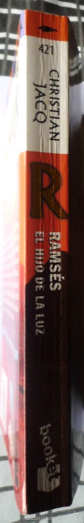 Libros de segunda mano: RAMSES - EL HIJO DE LA LUZ. DE CHRISTIAN JACQ - Foto 3
