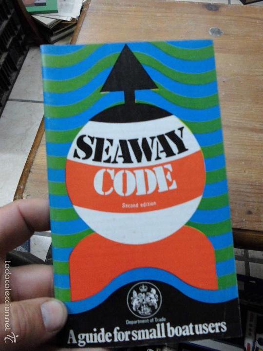 Libros de segunda mano: Libro Seaway code a guide for small boat users 1978 escrito en ingles L-8760-106 - Foto 1