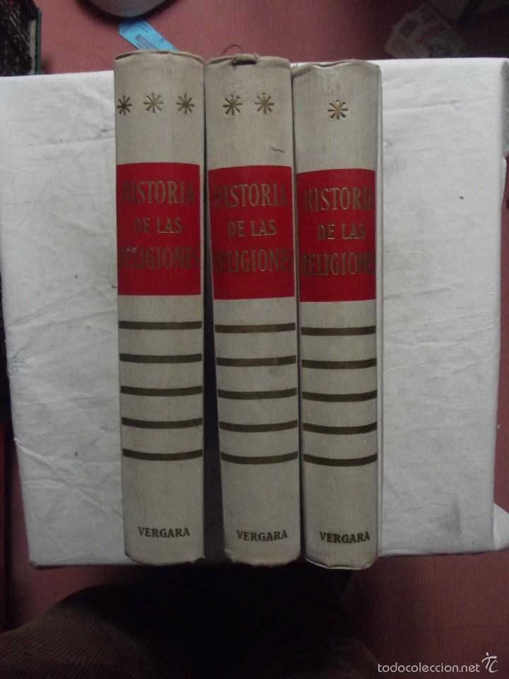 Libros de segunda mano: HISTORIA DE LAS RELIGIONES DIRIGADA POR E.O. JAMES 3 TOMOS - Foto 1