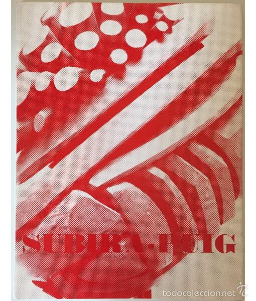 Libros de segunda mano: SUBIRA-PUIG. CAT&Aacute;LOGUE DES OUVRES DE 1962 &Agrave; 1971. Jos&eacute; Subir&aacute; Puig. Galerie Ariel. 1971.