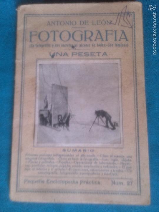 Libros de segunda mano: Fotografia. Antonio de Le&oacute;n - Foto 1