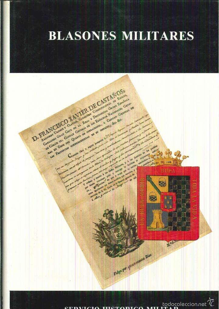 Libros de segunda mano: BLASONES MILITARES. SERVICIO HIST&Oacute;RICO MILITAR - Foto 1