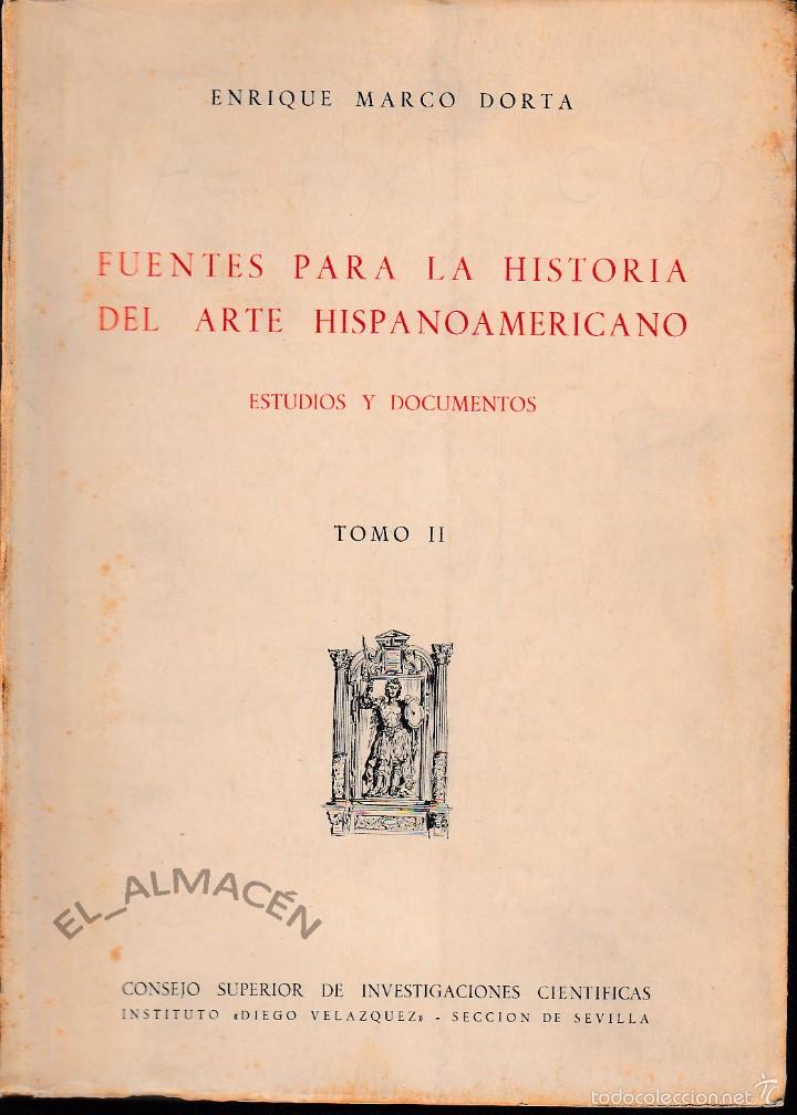 fuentes para la historia del arte hispanoameric - Compra venta en  todocoleccion