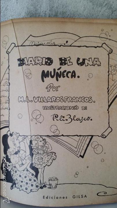 Libros de segunda mano: DIARIO DE UNA MU&Ntilde;ECA MARILO - Foto 6
