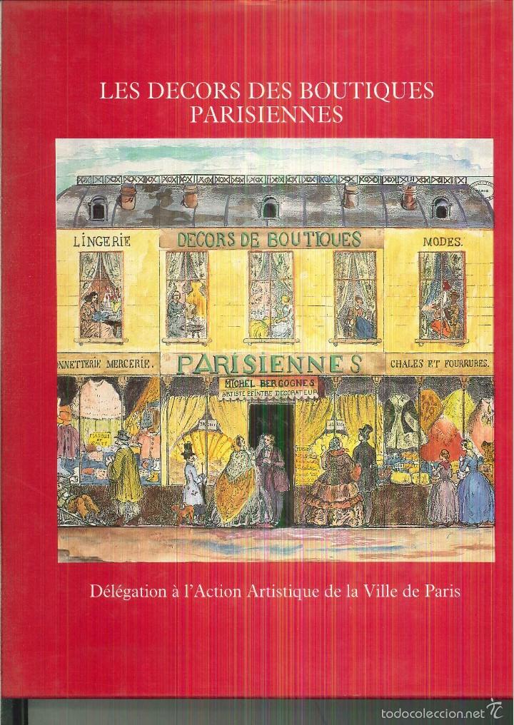 Libros de segunda mano: LES DECORS DES BOUTIQUES PARISIENNES - Foto 1