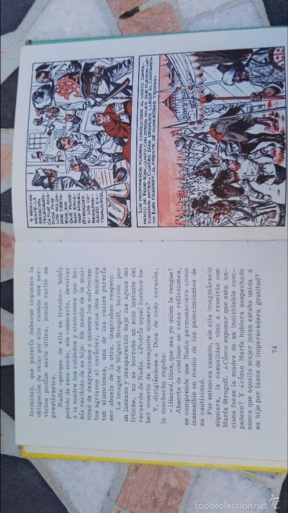 Libros de segunda mano: Miguel Strogoff. Julio Verne. - Foto 2