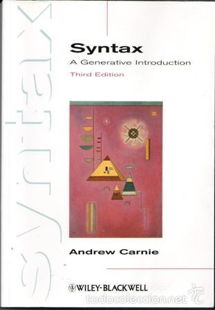 Libros de segunda mano: Syntax, A Generative Introduction, Andrew Carnie - Foto 1