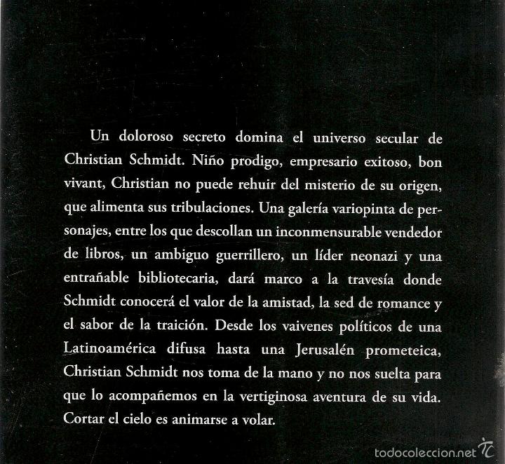 Libros de segunda mano: Cortar el cielo / Jaime L. Kleidermacher - 1&ordf; edici&oacute;n, 2013 - Foto 2