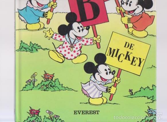 Libros de segunda mano: ABC DE MICKEY - DISNEY - EDITORIAL EVEREST 1996 / GRAN FORMATO - Foto 2