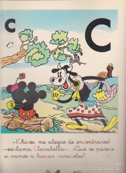 Libros de segunda mano: ABC DE MICKEY - DISNEY - EDITORIAL EVEREST 1996 / GRAN FORMATO - Foto 5