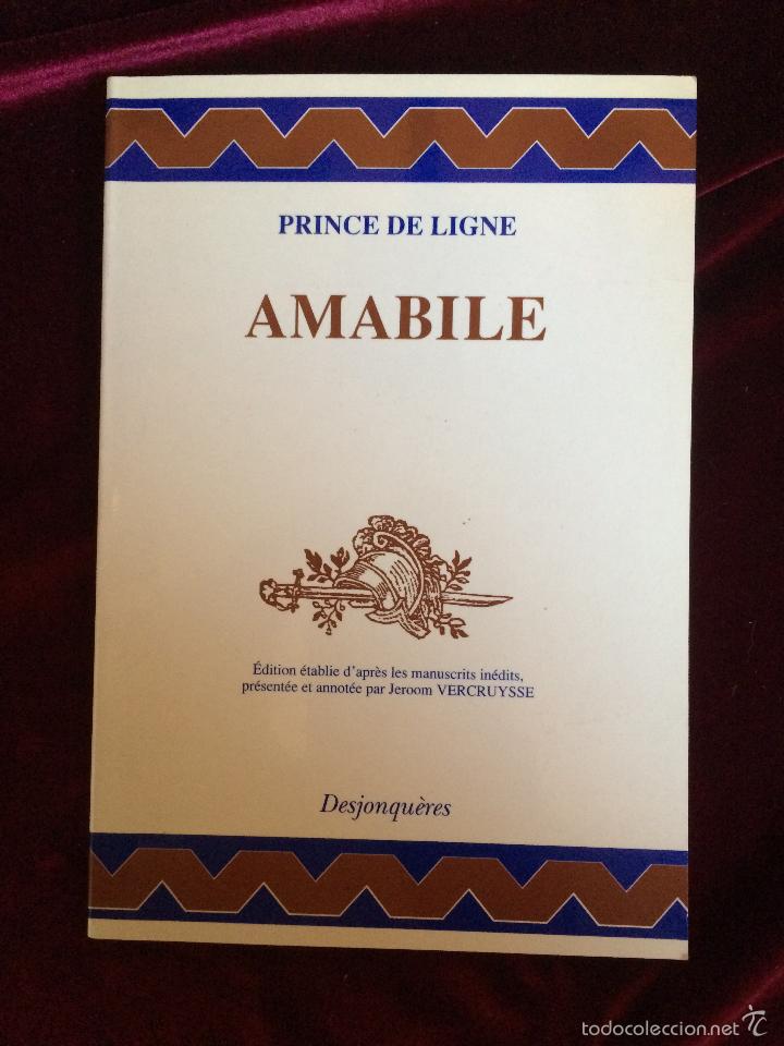 Libros de segunda mano: AMABILE - PRINCE DE LIGNE - ED. DESJONQU&Egrave;RES 1996 - Foto 1
