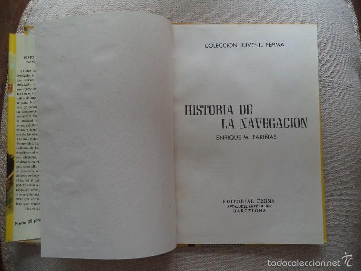 Libros de segunda mano: Historia de la Navegaci&oacute;n. - Foto 2