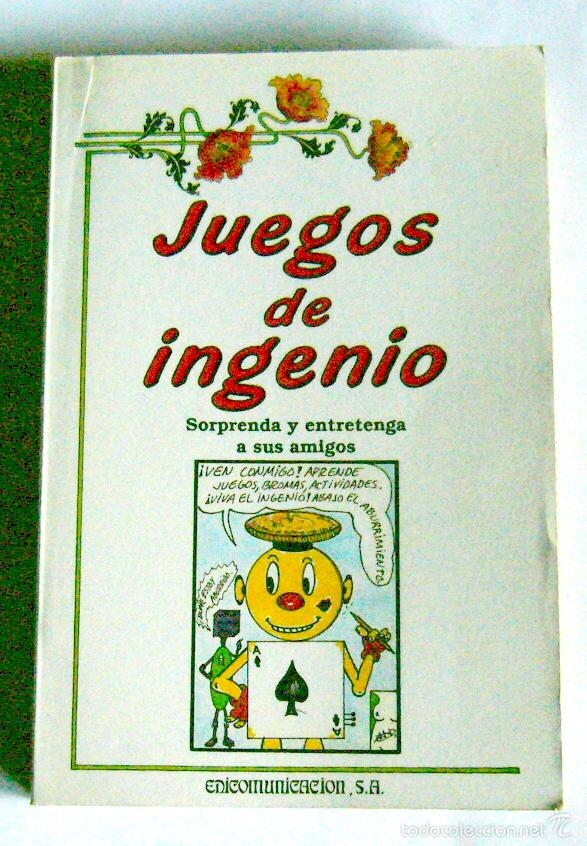 Libros de segunda mano: JUEGOS DE INGENIO - JAVIER TAPIA RODRIGUEZ - Foto 1