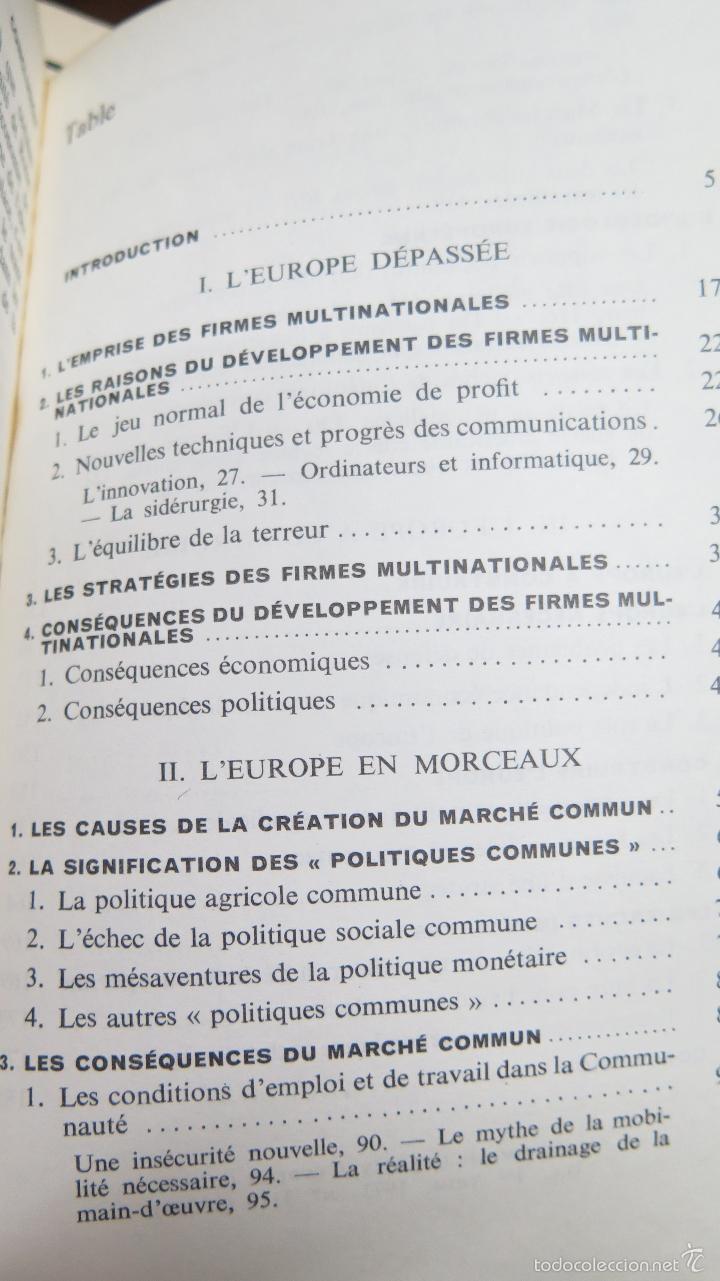 Libros de segunda mano: LE MARCH&Eacute; COMMUN CONTRE L&rsquo;EUROPE. VV.AA - Foto 2