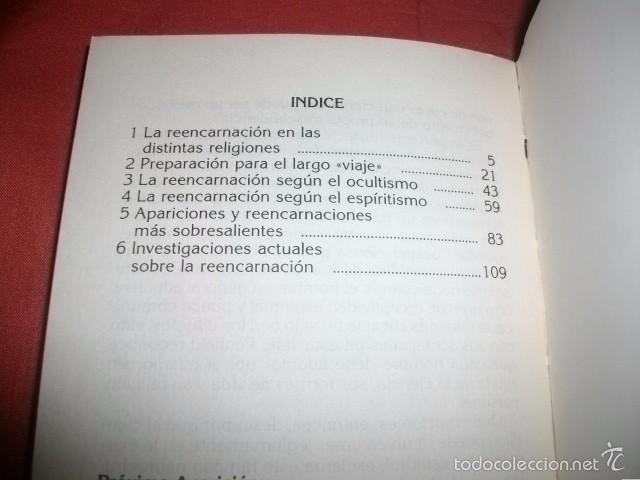 Libros de segunda mano: LAS OTRAS VIDAS &iquest;REENCARNACI&Oacute;N S&Iacute;, NO? - JAVIER PARRA - Foto 2