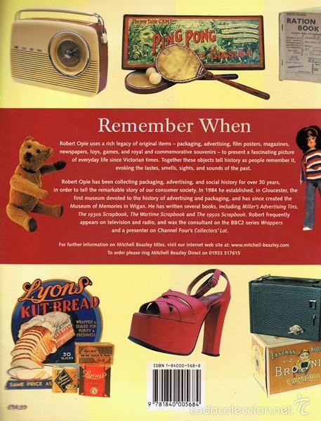 Libros de segunda mano: REMEMBER WHEN ROBERT OPIE - Foto 2