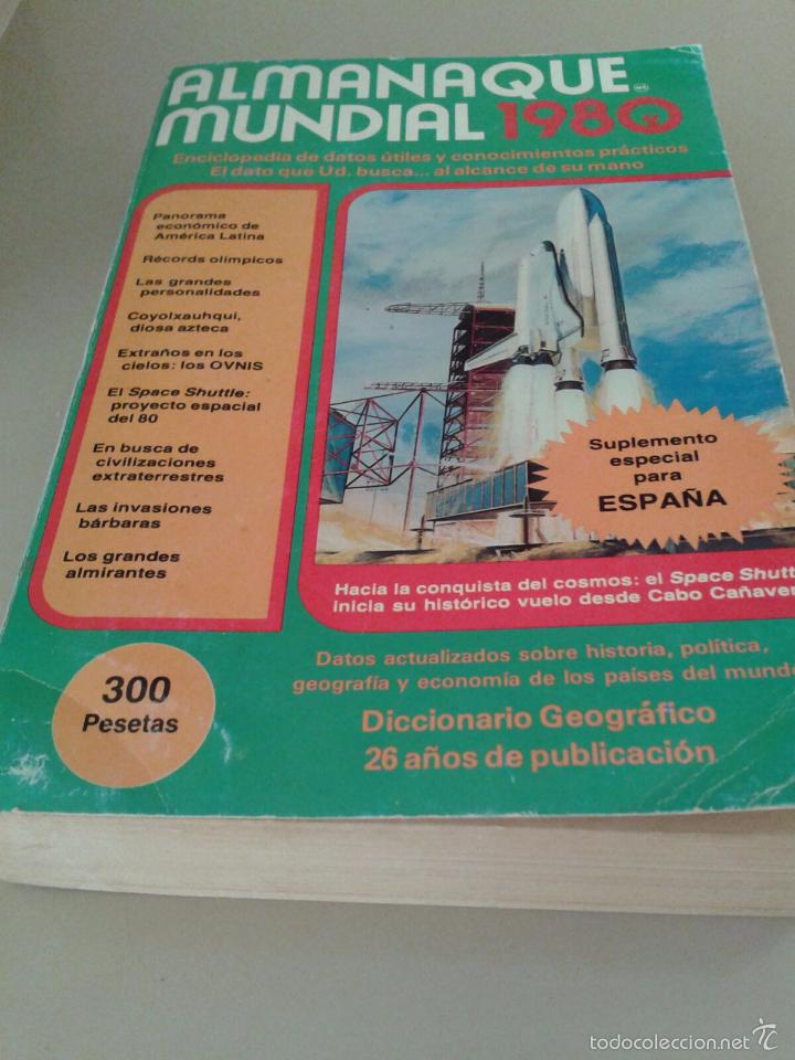 Libros de segunda mano: ALMANAQUE MUNDIAL 1980 - Foto 1