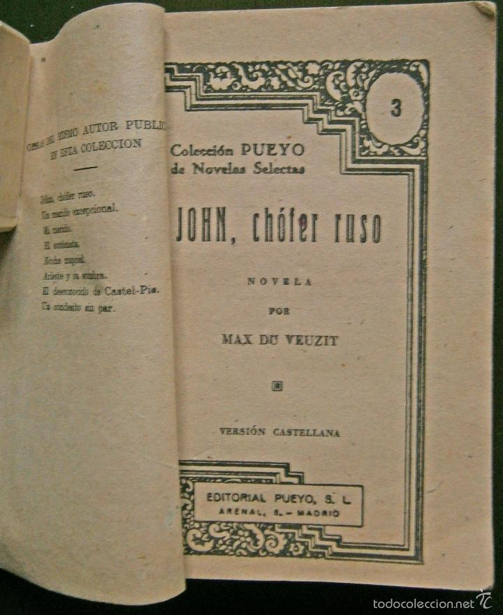 Libros de segunda mano: John , chofer ruso - Max Du Veuzit - Foto 1