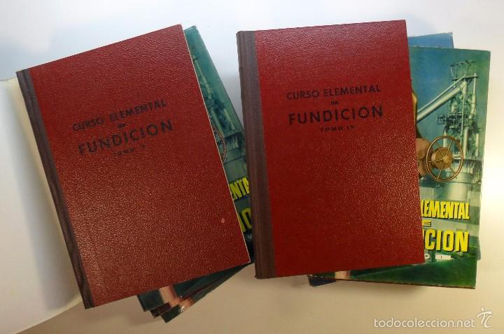 Libros de segunda mano: Curso Elemental de Fundici&oacute;n - 8 Tomos - Honor&eacute; Coste - Bruguera - 1964 - Foto 3