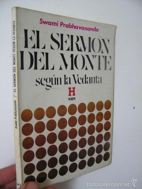 Libros de segunda mano: el sermon del monte,prabhavananda,1976,kier ed,ref paraciencias bs8 - Foto 1