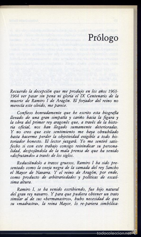 Libros de segunda mano: DUR&Aacute;N GUDIOL, Antonio. Ramiro I de Arag&oacute;n. 1978. - Foto 2