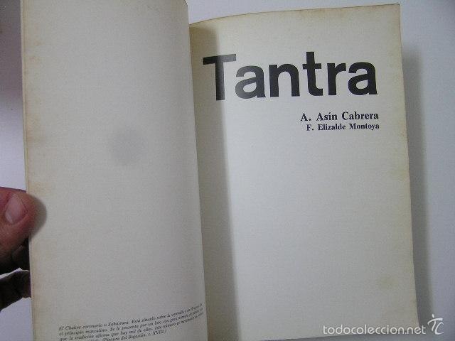 Libros de segunda mano: tantra,asin cabrera,1980,analecta ed,ref paraciencias - Foto 4
