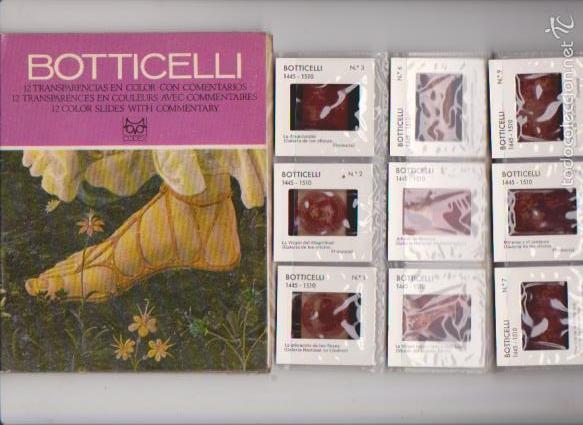 Libros de segunda mano: BOTTICELLI - DIAPOSITIVAS COLOR - EDITORIAL CODEX - Foto 1