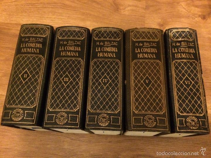 Libros de segunda mano: LORENZANA, HONOR&Eacute; DE BALZAC, COMEDIA HUMANA II-VI, 1964-66, 1&ordf; EDICI&Oacute;N