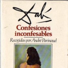Libros de segunda mano: SALVADOR DALÍ : CONFESIONES INCONFESABLES (BRUGUERA, 1975) COMO NUEVO - PRIMERA EDICIÓN. Lote 56563586