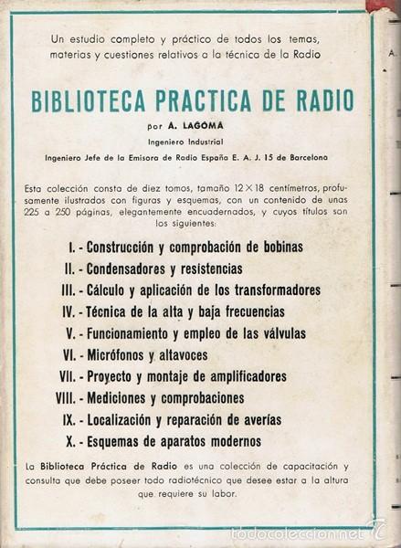 Libros de segunda mano: CURSO COMPLETO DE TELEVISI&Oacute;N ALFONSO LAGOMA - Foto 2