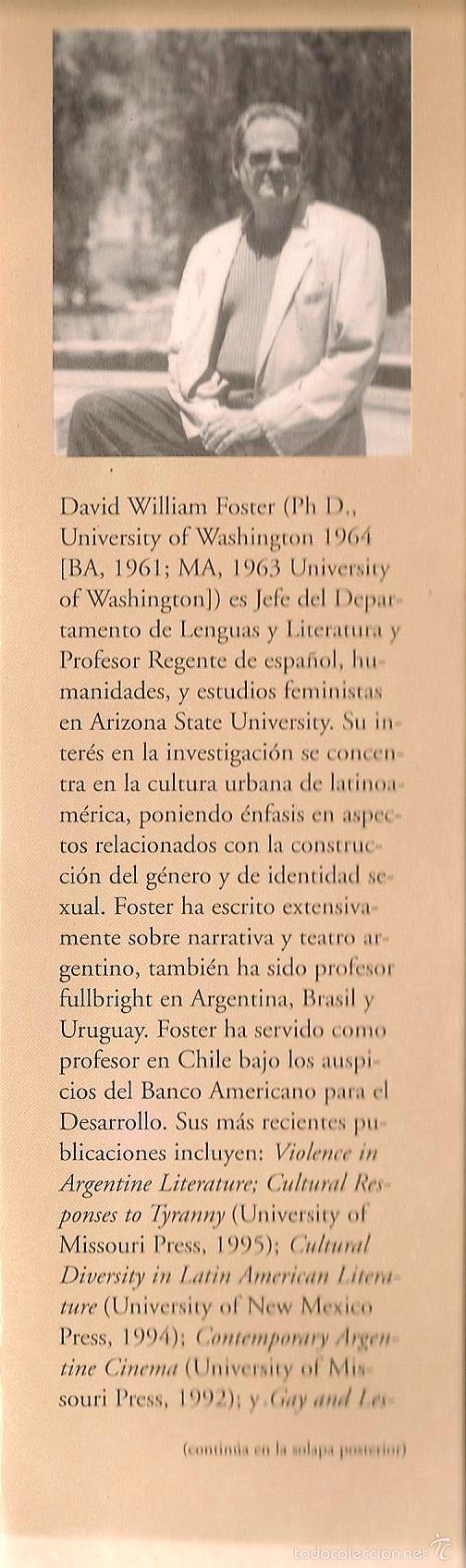 Libros de segunda mano: * TEATRO * Espacio esc&eacute;nico y lenguaje / David William Foster - Foto 3