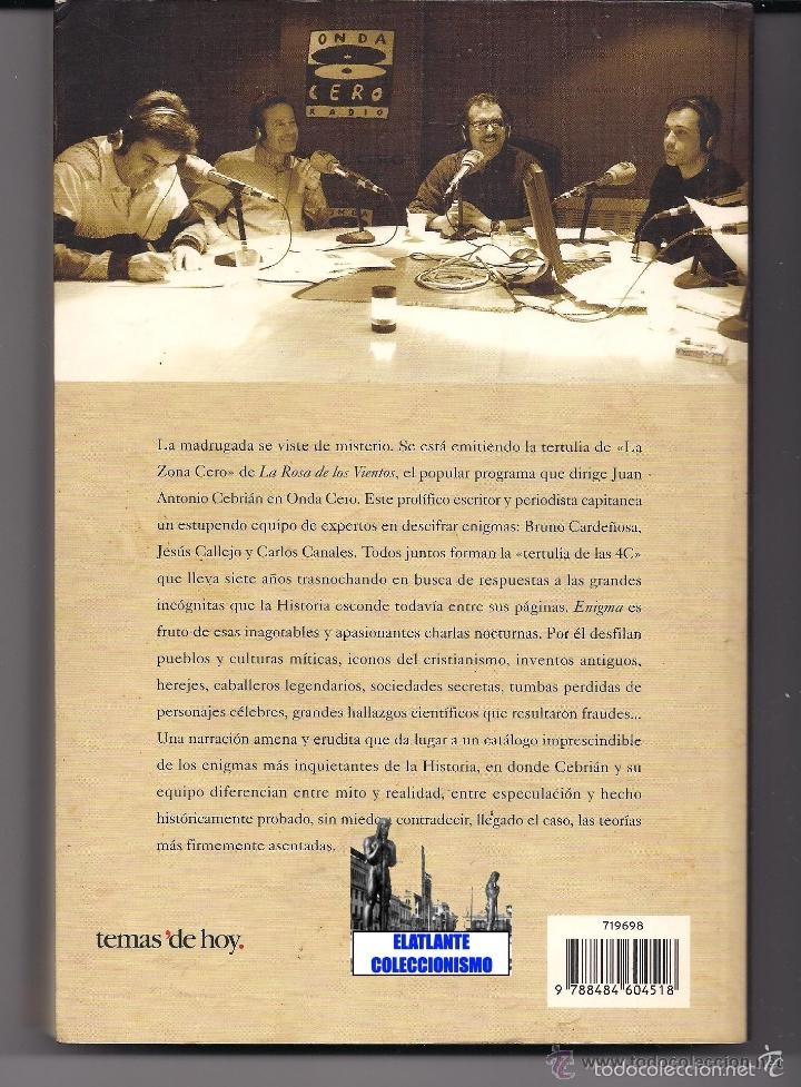 Resultado de imagen de Enigma De las pirÃ¡mides de Egipto al asesinato de Kennedy - Bruno CardeÃ±osa y Juan Antonio CebriÃ¡n,,Carlos Canales, JesÃºs Callejo