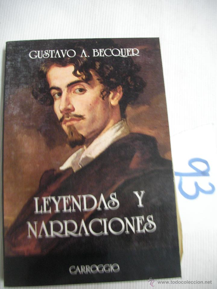 Libros de segunda mano: LEYENDAS Y NARRACIONES - GUSTAVO A. BECQUER - Foto 1