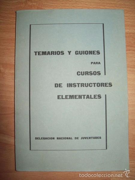 Libri di seconda mano: DELEGACI&Oacute;N NACIONAL DE JUVENTUDES. Temarios y guiones para cursos de instructores elementales