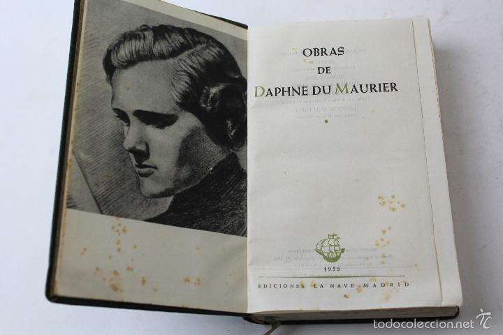 Libros de segunda mano: L-3785 OBRAS DE DAPHNE DU MAURIER. EDICIONES LA NAVE 1958 - Foto 2