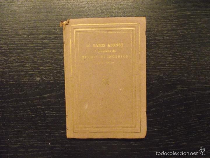 Libros de segunda mano: A PROPOSITO DE EXAMEN DE INGENIEROS DEL DR. HUARTE, M. RAMIS ALONSO