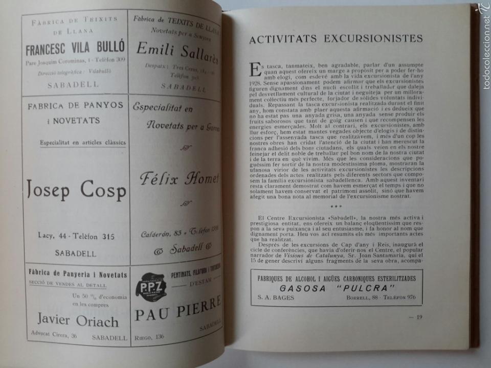 Libros de segunda mano: Anuari Sabadellenc. Any 1928. Sabadell - Foto 5